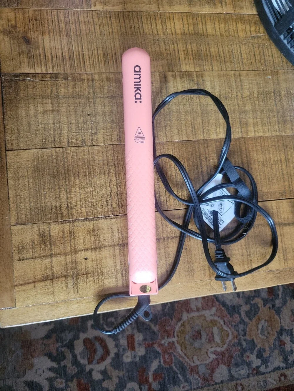 Amika Flat Iron Hair Straightener - Adjustable Heat